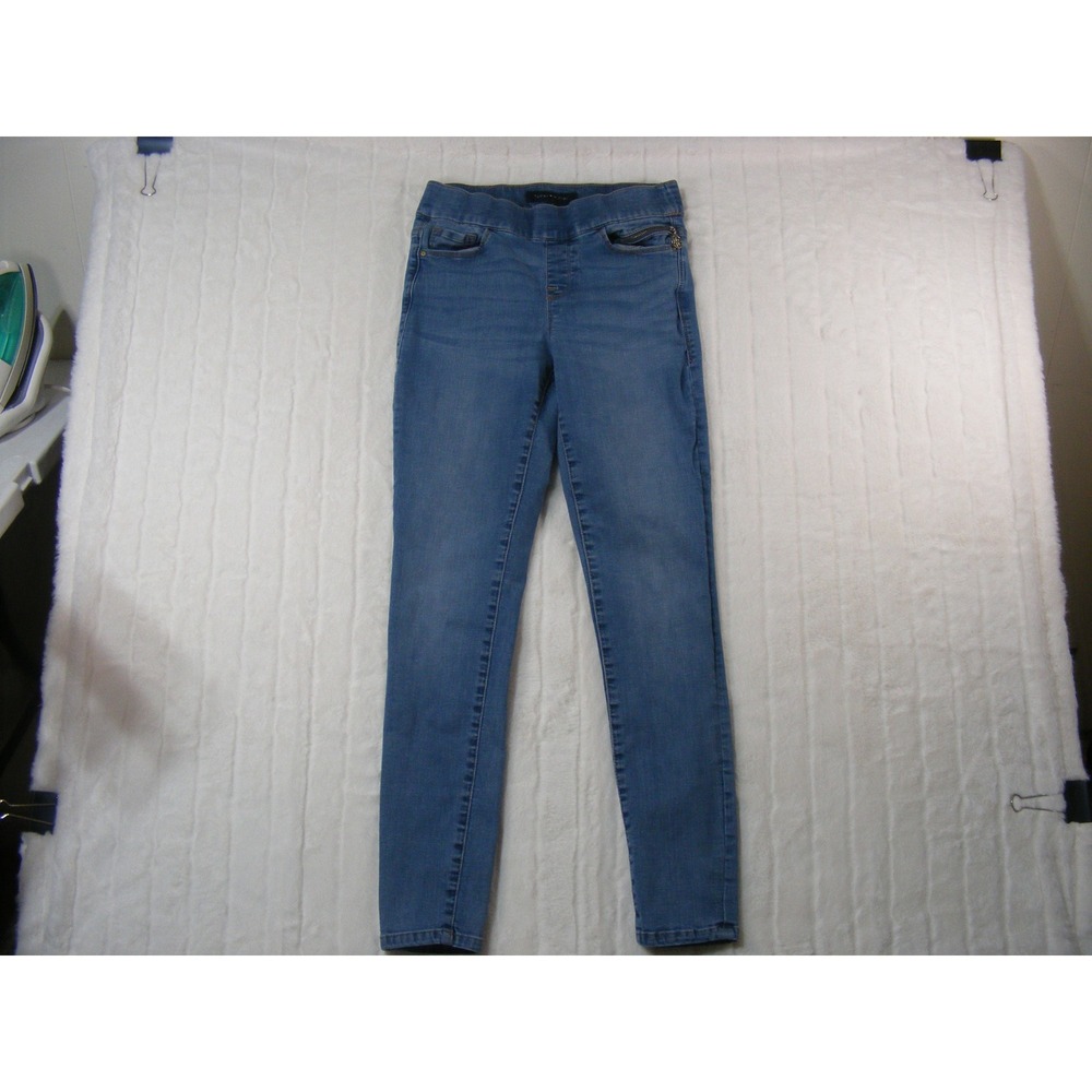 Tommy Hilfiger Gramercy Jeans Girls Size 6 Blue Excellent Skinny Pull On Denim